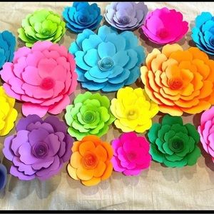 Fiesta paper Flowers